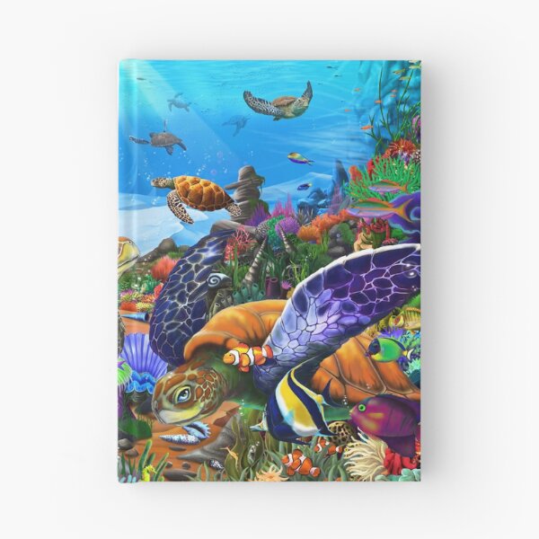 Item preview, Amazing Undersea Turtles designed and sold by GeraldNewtonArt.