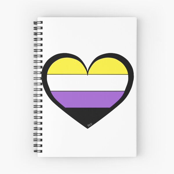 Item preview, Non-binary Heart designed and sold by Comfort-Station.