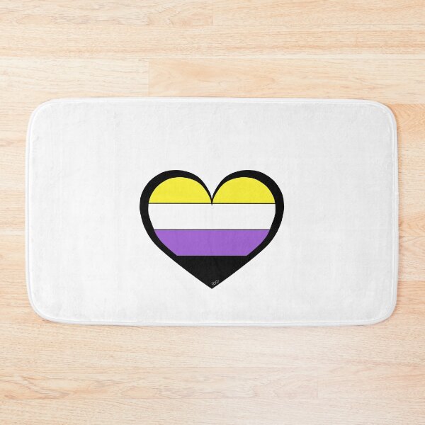 Item preview, Non-binary Heart designed and sold by Comfort-Station.
