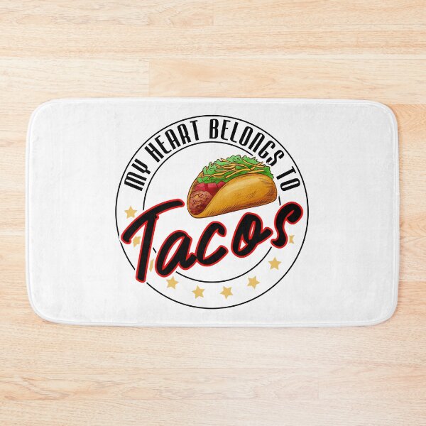 Item preview, My heart belongs to tacos valentines day taco lover v-day vday gift funny gift,valentine  designed and sold by illustramanshop.