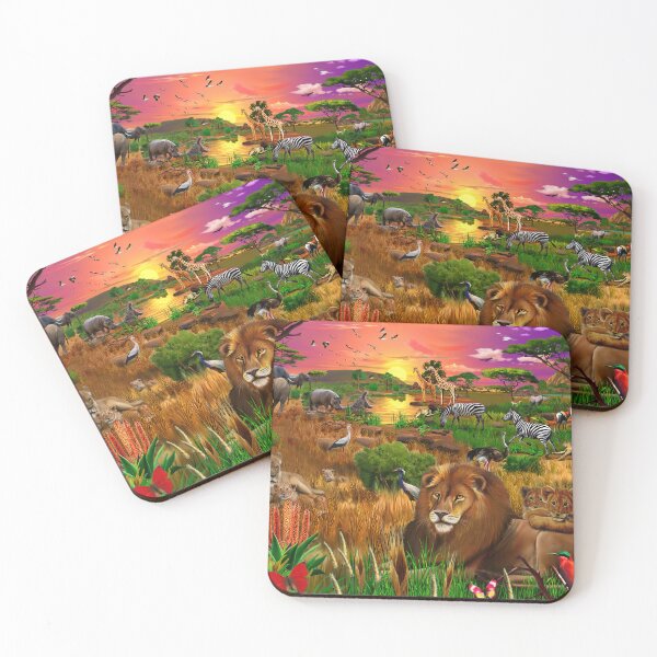 Item preview, African Evening designed and sold by GeraldNewtonArt.