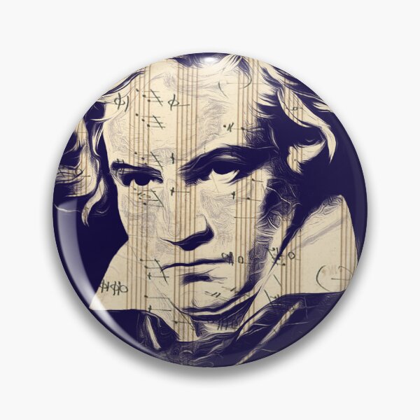 Item preview, Beethoven Portrait designed and sold by DefectivePortal.