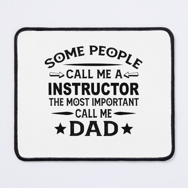 Item preview, instructor Father Dad T-shirt gift for father's Day instructor Dad Father's Day, instructor Dad Hudband Christmas Gift designed and sold by xlnv.