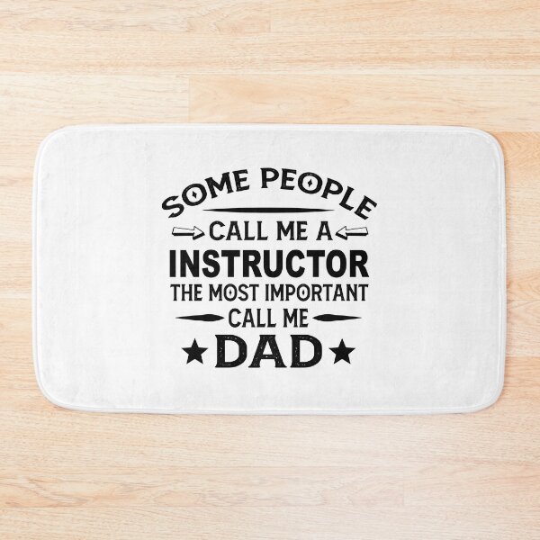 Item preview, instructor Father Dad T-shirt gift for father's Day instructor Dad Father's Day, instructor Dad Hudband Christmas Gift designed and sold by xlnv.
