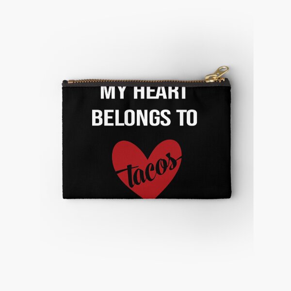 Item preview, My heart belongs to tacos valentines day taco lover v-day vday gift funny gift,valentine  designed and sold by illustramanshop.
