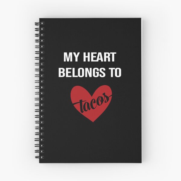 Item preview, My heart belongs to tacos valentines day taco lover v-day vday gift funny gift,valentine  designed and sold by illustramanshop.