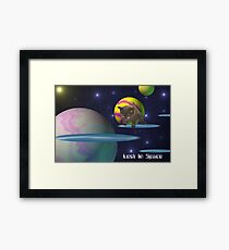 Lost In Space Framed Print
