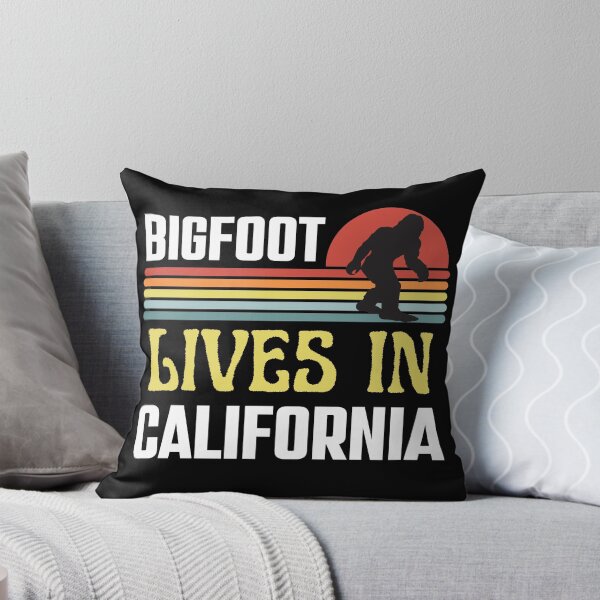 Item preview, Bigfoot Lives In California Sasquatch Is Real Retro Bigfoot designed and sold by RGRamsey.