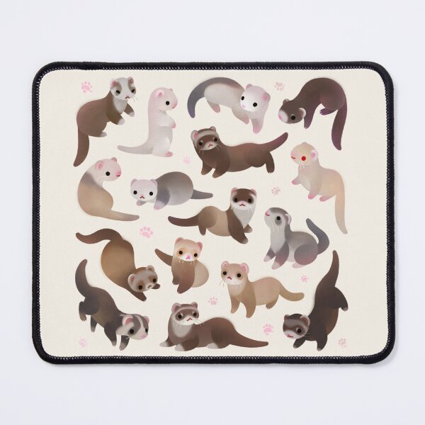 Item preview, Ferret - bright designed and sold by pikaole.
