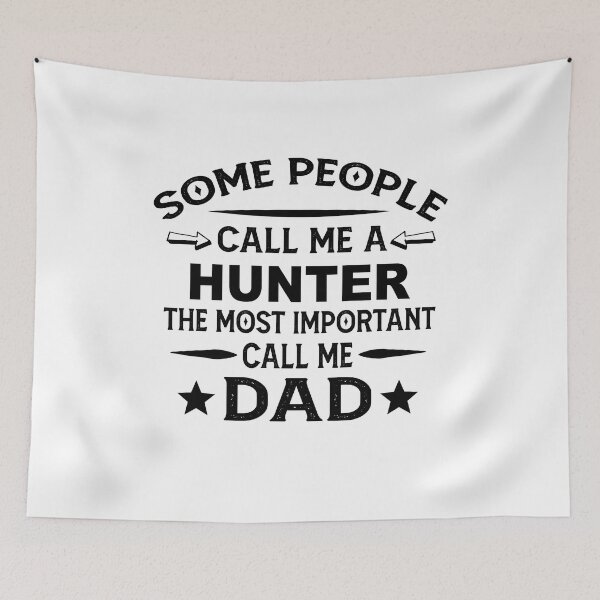 Item preview, hunter Father Dad T-shirt gift for father's Day hunter Dad Father's Day, hunter Dad Hudband Christmas Gift designed and sold by xlnv.
