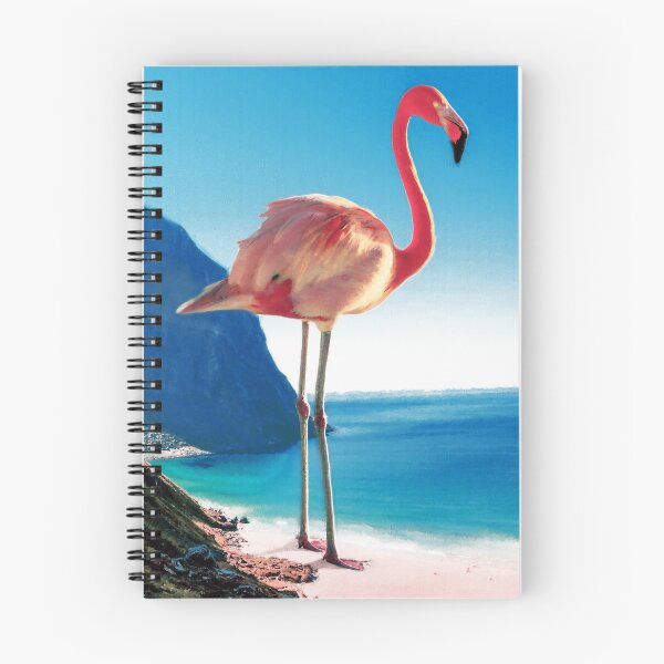 Item preview, American Flamingos On The Beach, American Flamingos Manipulation, Tropical American Flamingo Print, American Flamingo Art designed and sold by Paintcorner.