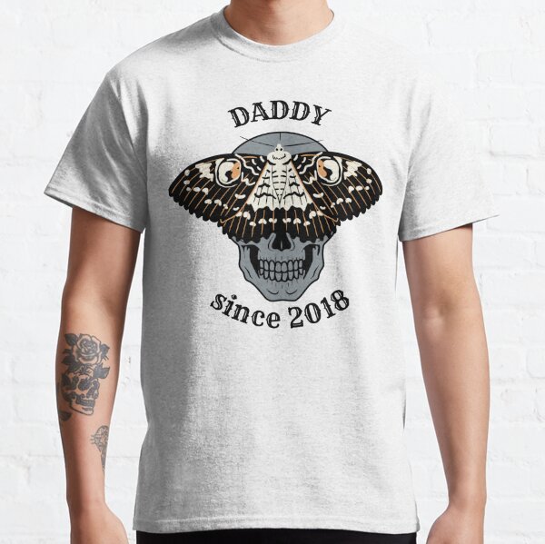  DADDY 2018 khaki skull-butterfly Classic T-Shirt