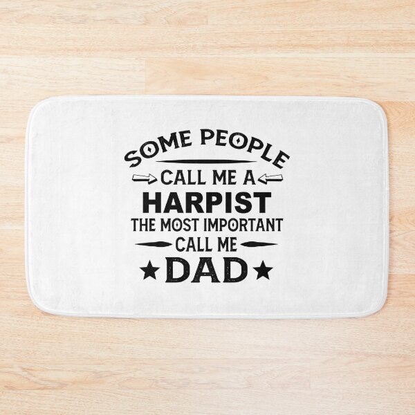 Item preview, harpist Father Dad T-shirt gift for father's Day harpist Dad Father's Day, harpist Dad Hudband Christmas Gift designed and sold by xlnv.