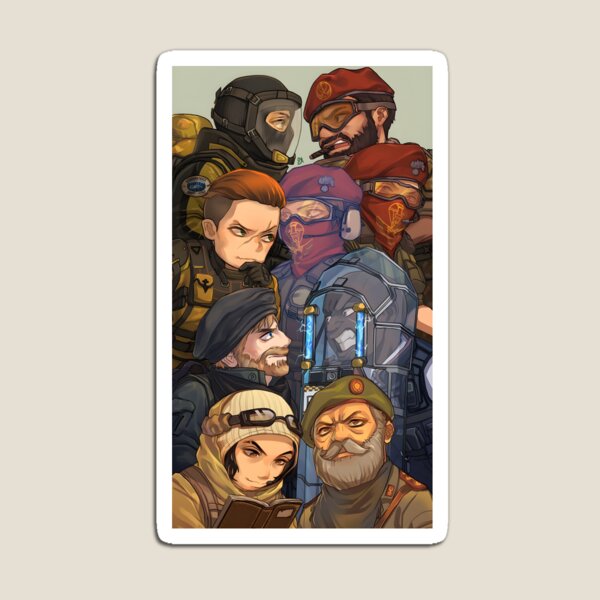 Operators Clash - Artwork Magnet