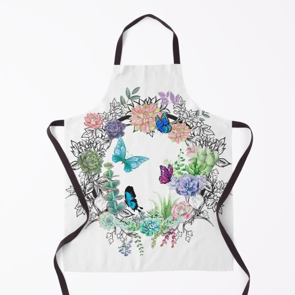Item preview, Sedum, Succulents and Butterflies designed and sold by tomorrowsart.