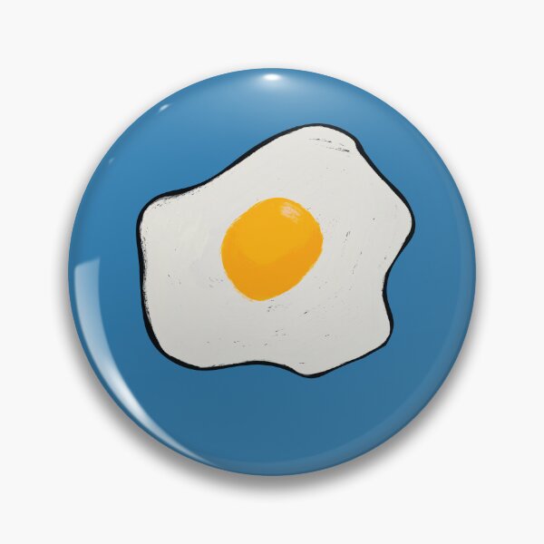 Item preview, Simple fried egg design designed and sold by studiousmage.