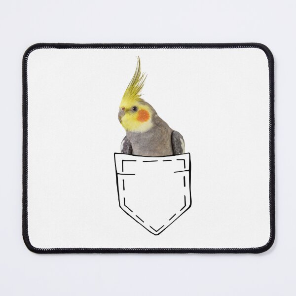 Item preview, CUTE COCKATIEL IN A POCKET FOR PARROT LOVERS designed and sold by appareltolove.