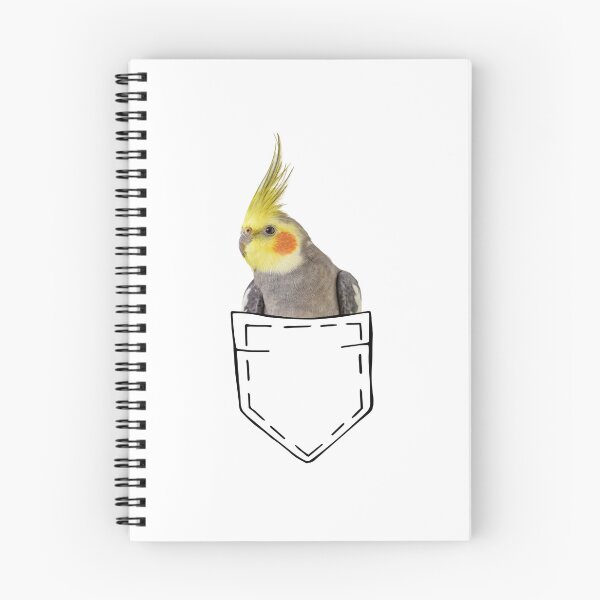 Item preview, CUTE COCKATIEL IN A POCKET FOR PARROT LOVERS designed and sold by appareltolove.