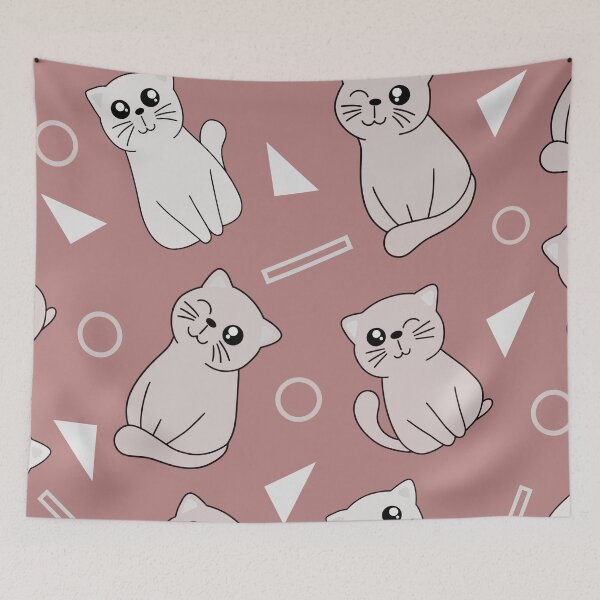 Item preview, Cute Winking Cats designed and sold by HappyLifeCreate.