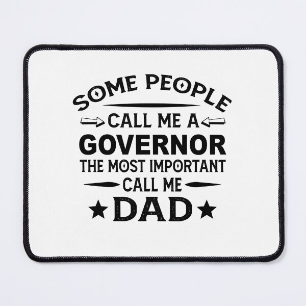 Item preview, governor Father Dad T-shirt gift for father's Day governor Dad Father's Day, governor Dad Hudband Christmas Gift designed and sold by xlnv.