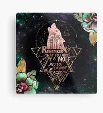 ACOWAR - Wolf Metal Print