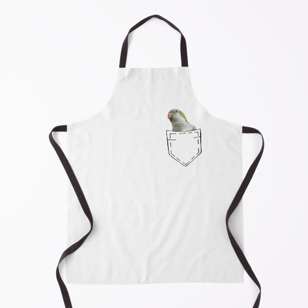 Item preview, CUTE QUAKER PARROT IN A POCKET FOR PARROT LOVERS designed and sold by appareltolove.