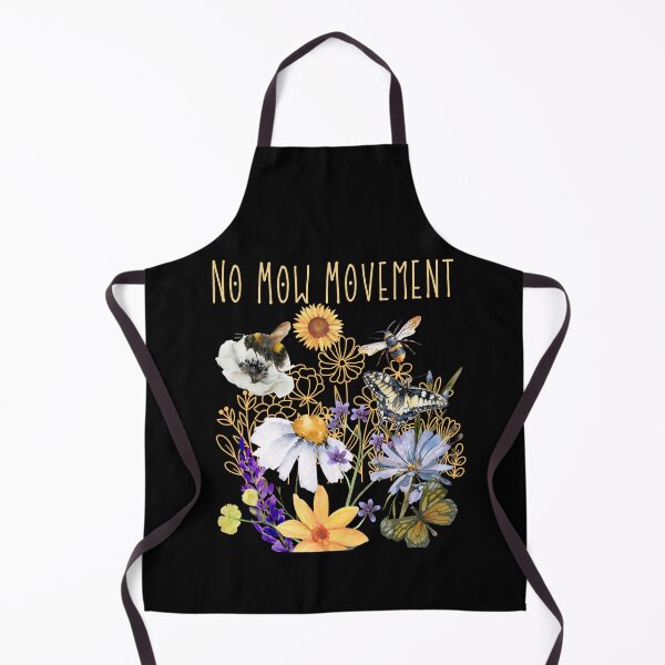 Aperçu de l'œuvre No Mow Movement Colorful Eco-Friendly Design créée et vendue par EarthArtDesigns.