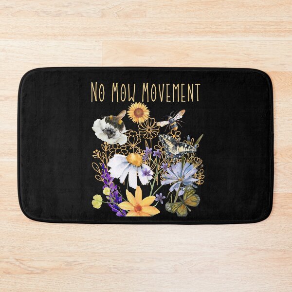 Item preview, No Mow Movement Colorful Eco-Friendly Design designed and sold by EarthArtDesigns.