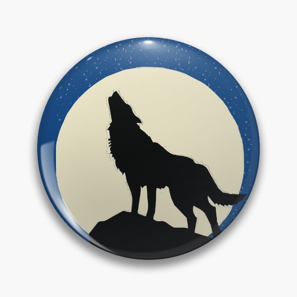 Item preview, The Howling Wolf designed and sold by CulverCrafts.