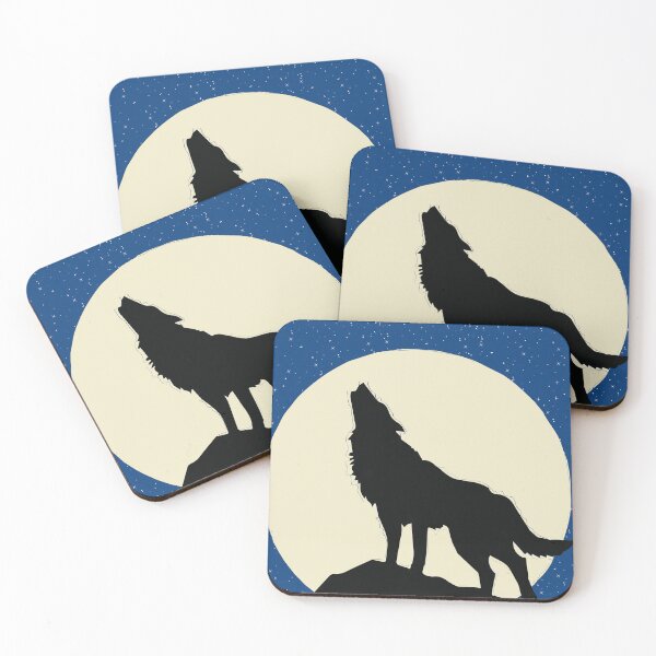 Item preview, The Howling Wolf designed and sold by CulverCrafts.