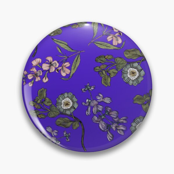 Artikelvorschau, Purple Floral Pattern entworfen und verkauft von Art-and-Archaeo.