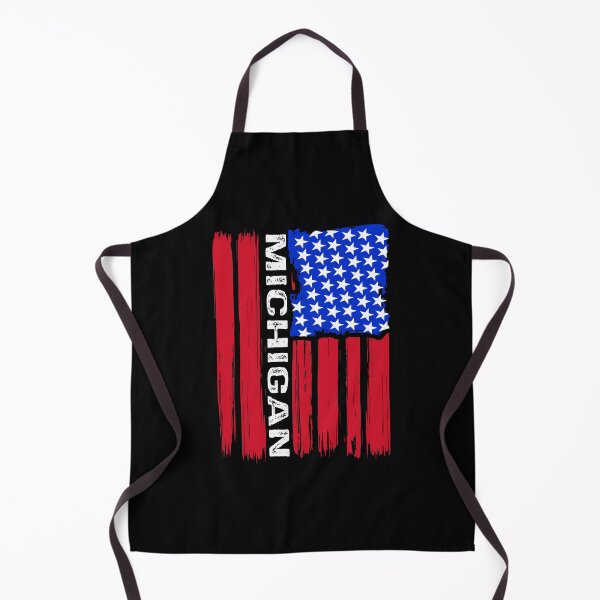 Item preview, Michigan America flag designed and sold by NanoYell.