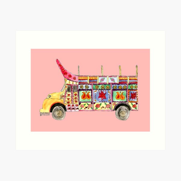 Item preview, Truck Art designed and sold by Zainab Anwar.