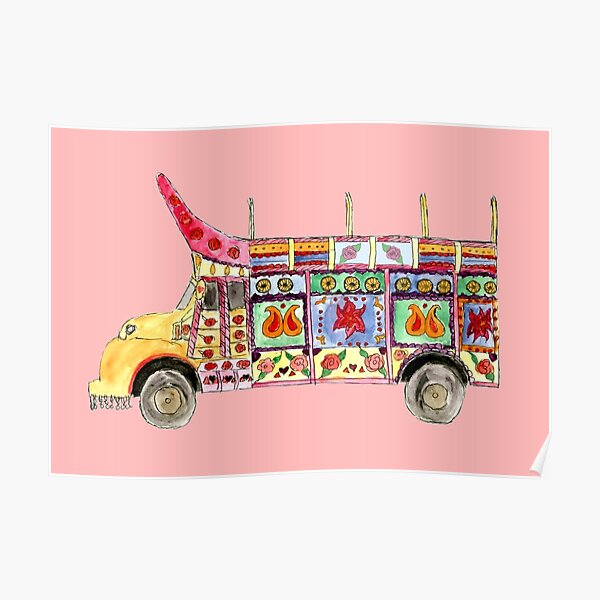 Truck Art Poster