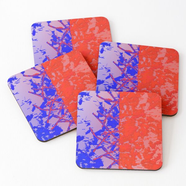 Item preview, Red and Blue Abstract designed and sold by JuleZ54.