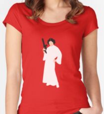 Princess Leia Women's Fitted Scoop T-Shirt