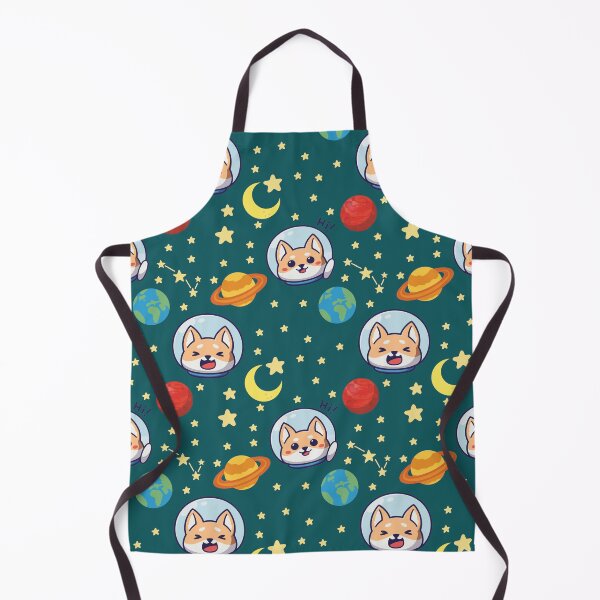 Item preview, Dogs In Space Green designed and sold by ChiweenieHobbit.