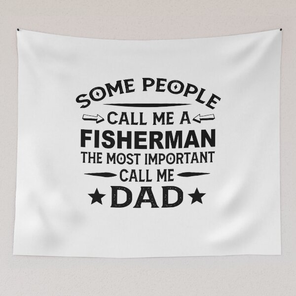Item preview, fisherman Father Dad T-shirt gift for father's Day fisherman Dad Father's Day, fisherman Dad Hudband Christmas Gift designed and sold by xlnv.