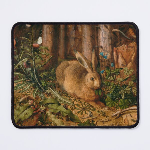 Item preview, A Hare in the Forest | Hans Hoffmann | 1585 Renaissance Bunny Rabbit Art designed and sold by CJET.