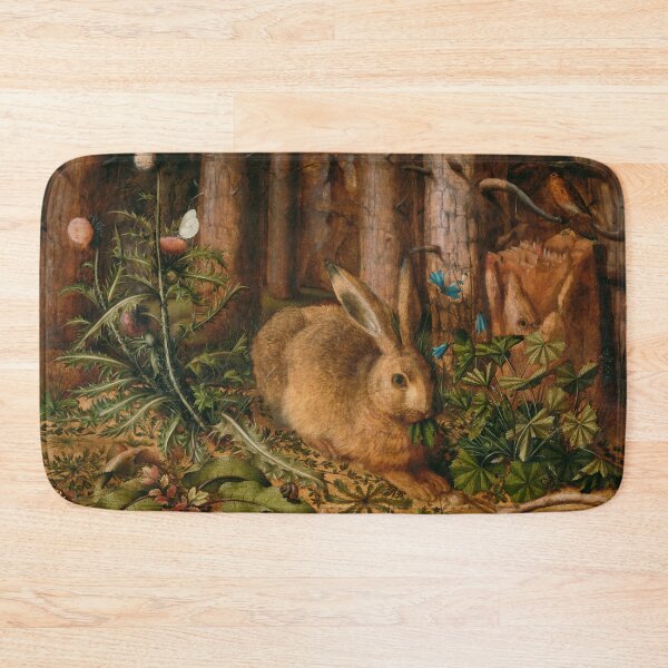 Item preview, A Hare in the Forest | Hans Hoffmann | 1585 Renaissance Bunny Rabbit Art designed and sold by CJET.