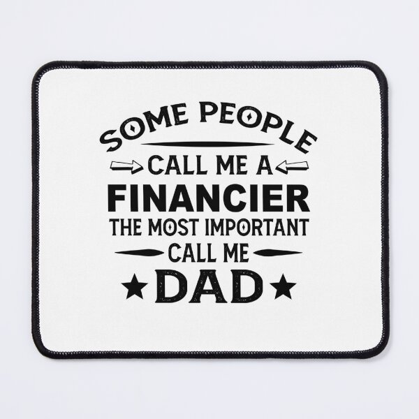 Item preview, financier Father Dad T-shirt gift for father's Day financier Dad Father's Day, financier Dad Hudband Christmas Gift designed and sold by xlnv.