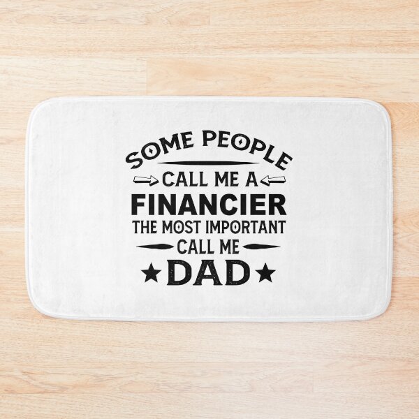 Item preview, financier Father Dad T-shirt gift for father's Day financier Dad Father's Day, financier Dad Hudband Christmas Gift designed and sold by xlnv.