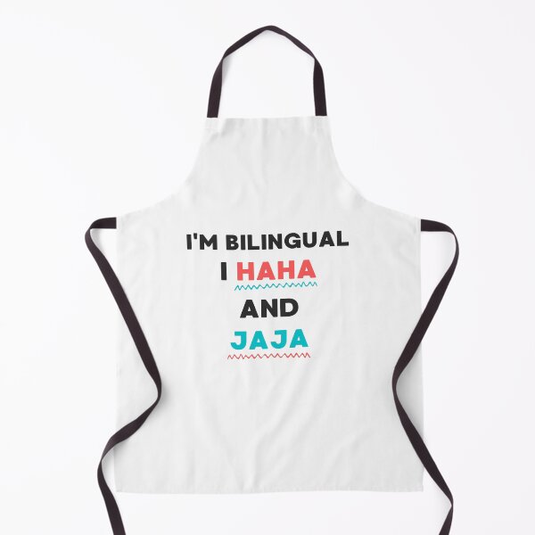 Item preview, FUNNY JOKE I'M BILINGUAL I HAHA AND JAJA designed and sold by appareltolove.
