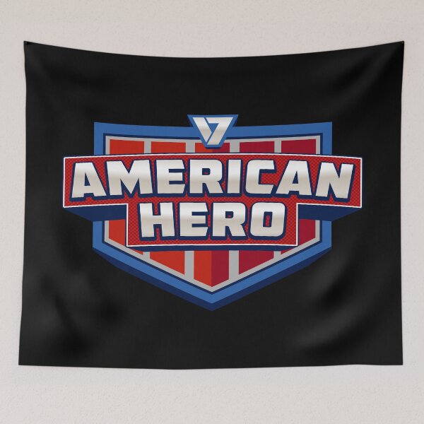 Item preview, American Hero Logo designed and sold by ThomasKadmon.