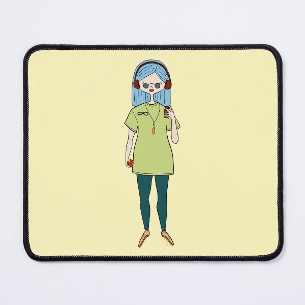 Item preview, Cute Autistic Girl (yellow) designed and sold by misslovelymess.