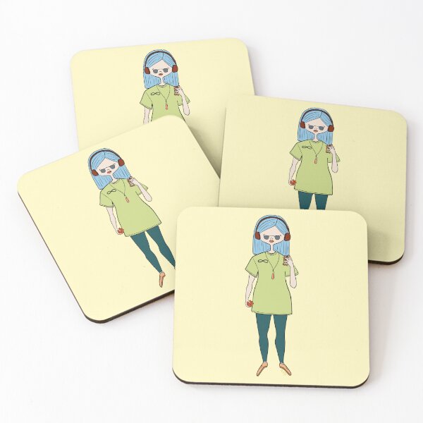 Item preview, Cute Autistic Girl (yellow) designed and sold by misslovelymess.