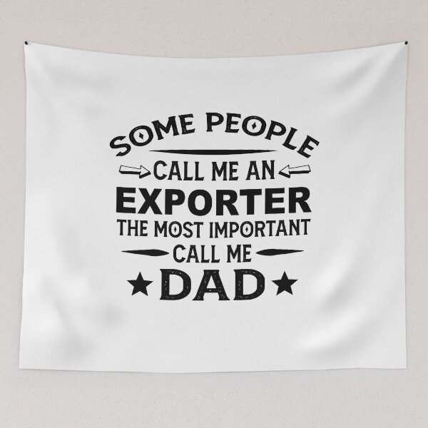 Item preview, exporter Father Dad T-shirt gift for father's Day exporter Dad Father's Day, exporter Dad Hudband Christmas Gift designed and sold by xlnv.