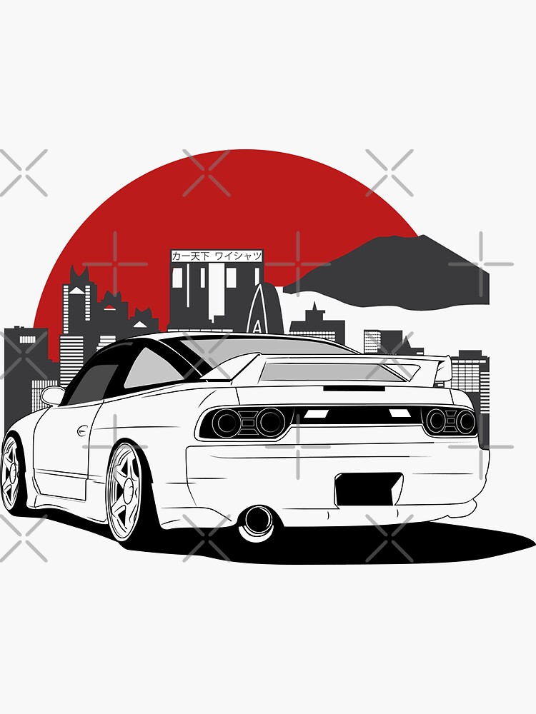 Nissan 180sx 240sx Best Shirt Design | Sticker