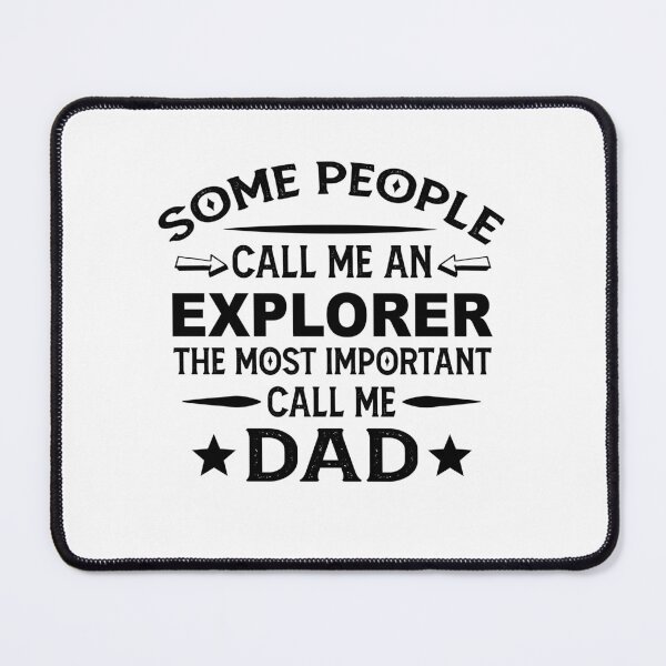 Item preview, explorer Father Dad T-shirt gift for father's Day explorer Dad Father's Day, explorer Dad Hudband Christmas Gift designed and sold by xlnv.