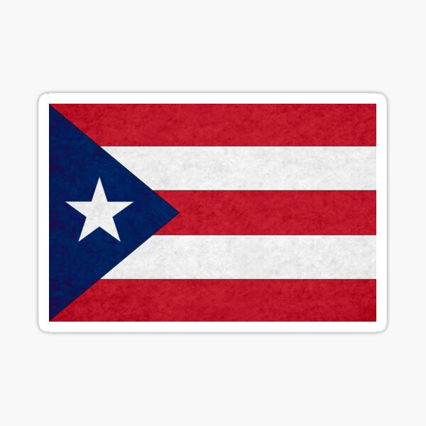 PUERTO RICO FLAG WITH BABY STICKERS SOUVENIRS 